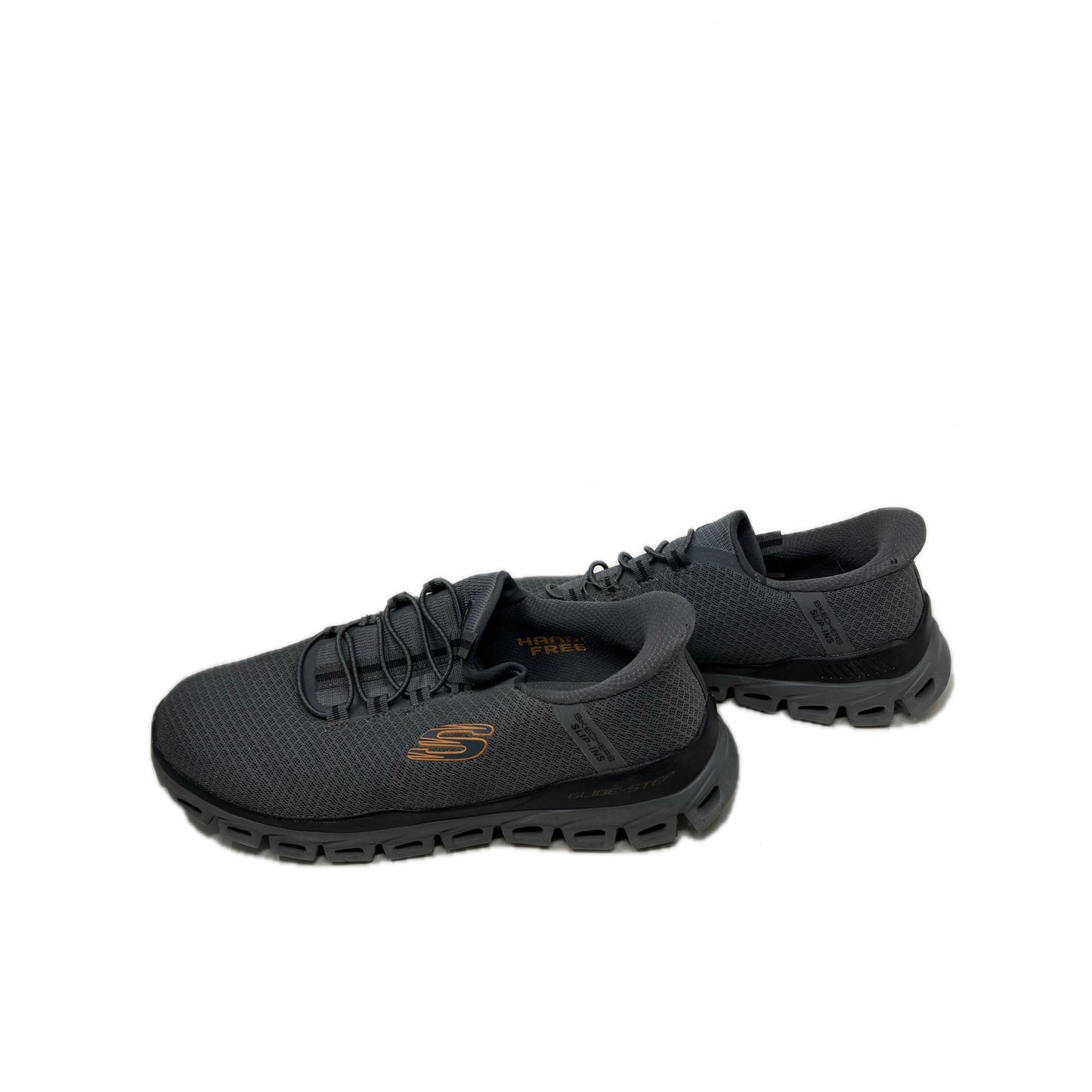 Chaussures Homme Skechers Glide-Step Noxus Mains Libres à Enfiler Pointure 8