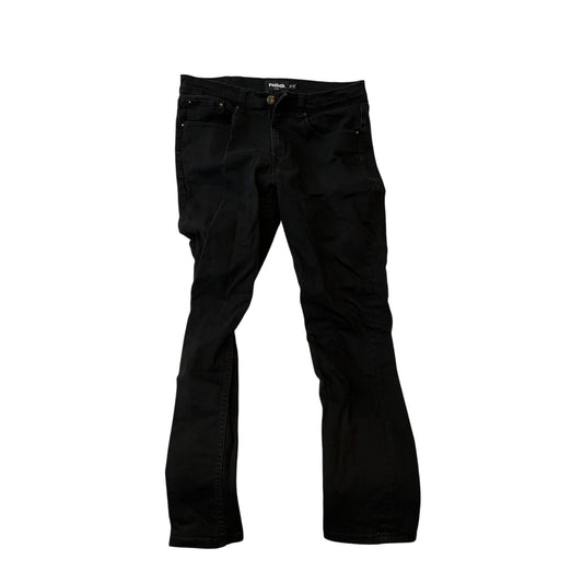 RSQ Taper Slim Black Jeans Mens 32x32