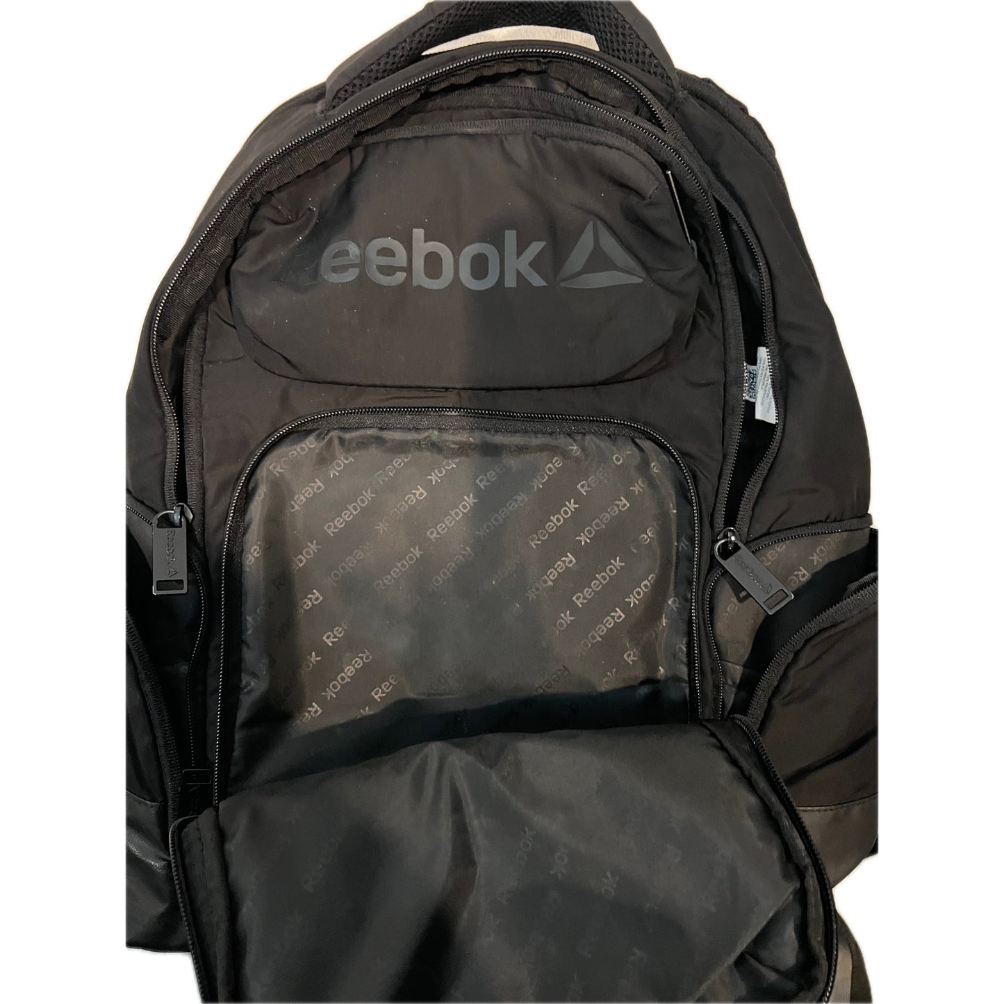 Reebok Unisex Adult Winter 16" Laptop Backpack, Black