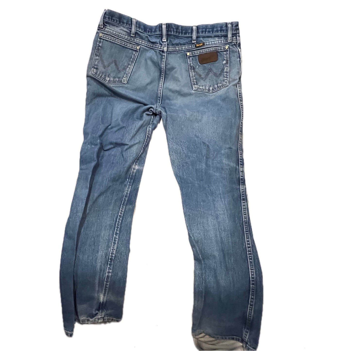 Wrangler Slim Fit Leg Blue 36 MWZ Jeans Mens 40x34