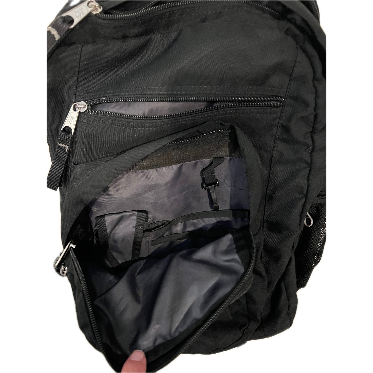 JanSport Right Pack 3 Section Black Backpack