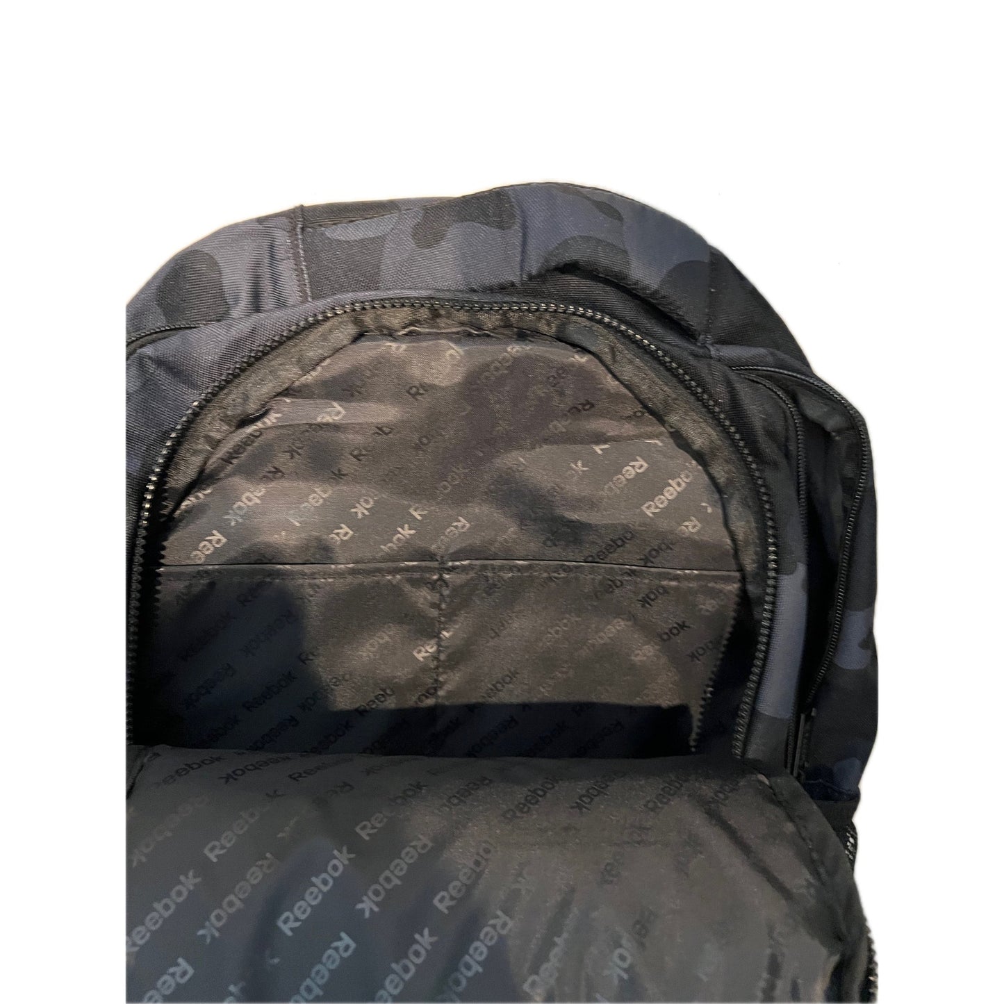 Sac à dos pour ordinateur portable 18" Reebok Unisexe Adulte Sullivan, Camouflage Noir
