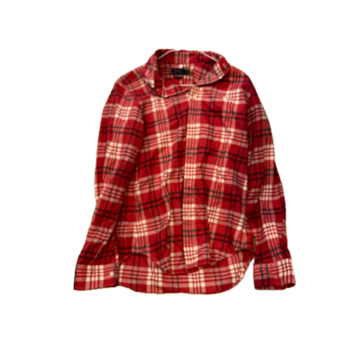 Polo Ralph Lauren Red Casual Button Down Shirt Mens Med
