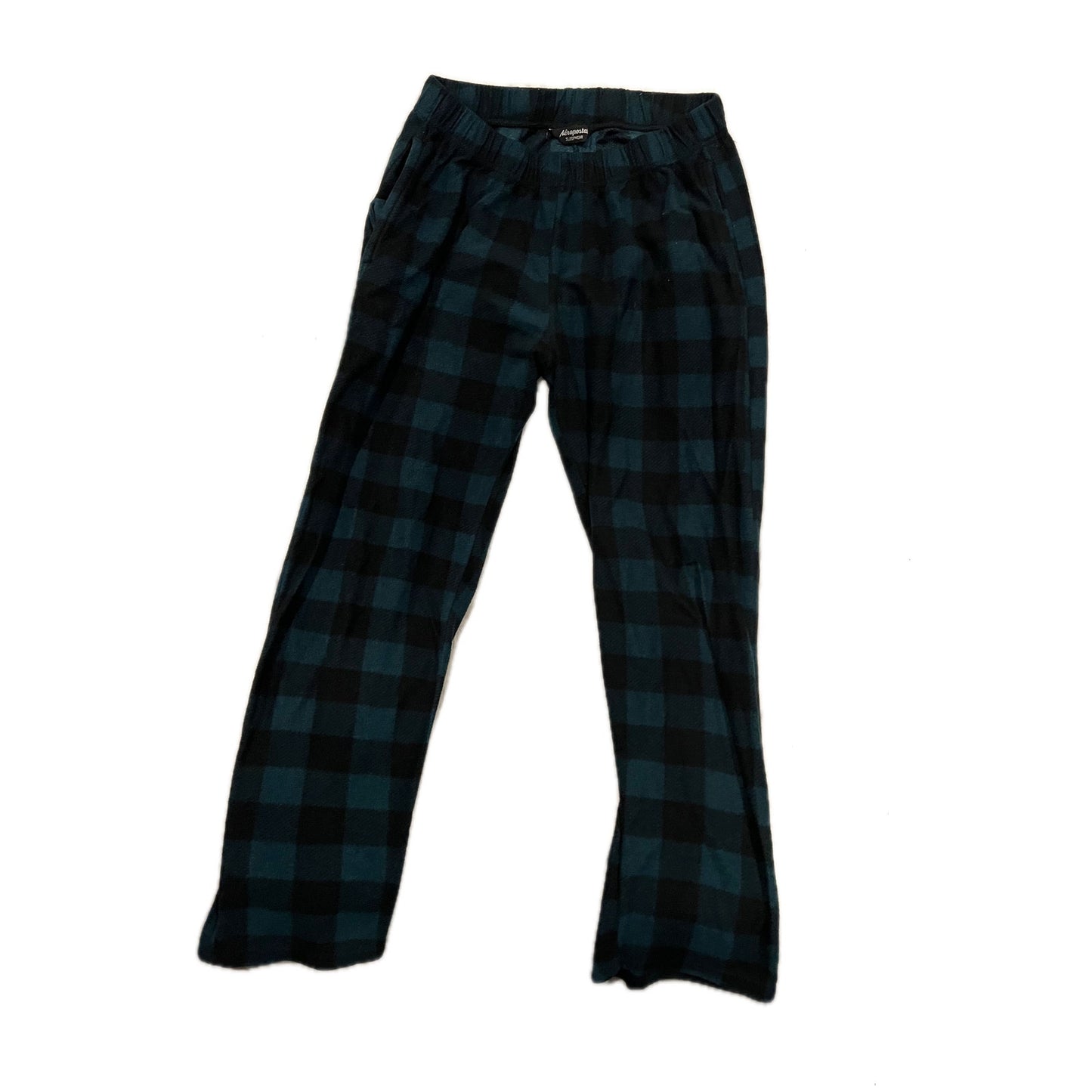 Aeropostale Green Black Checked Sleepwear Pants Mens M