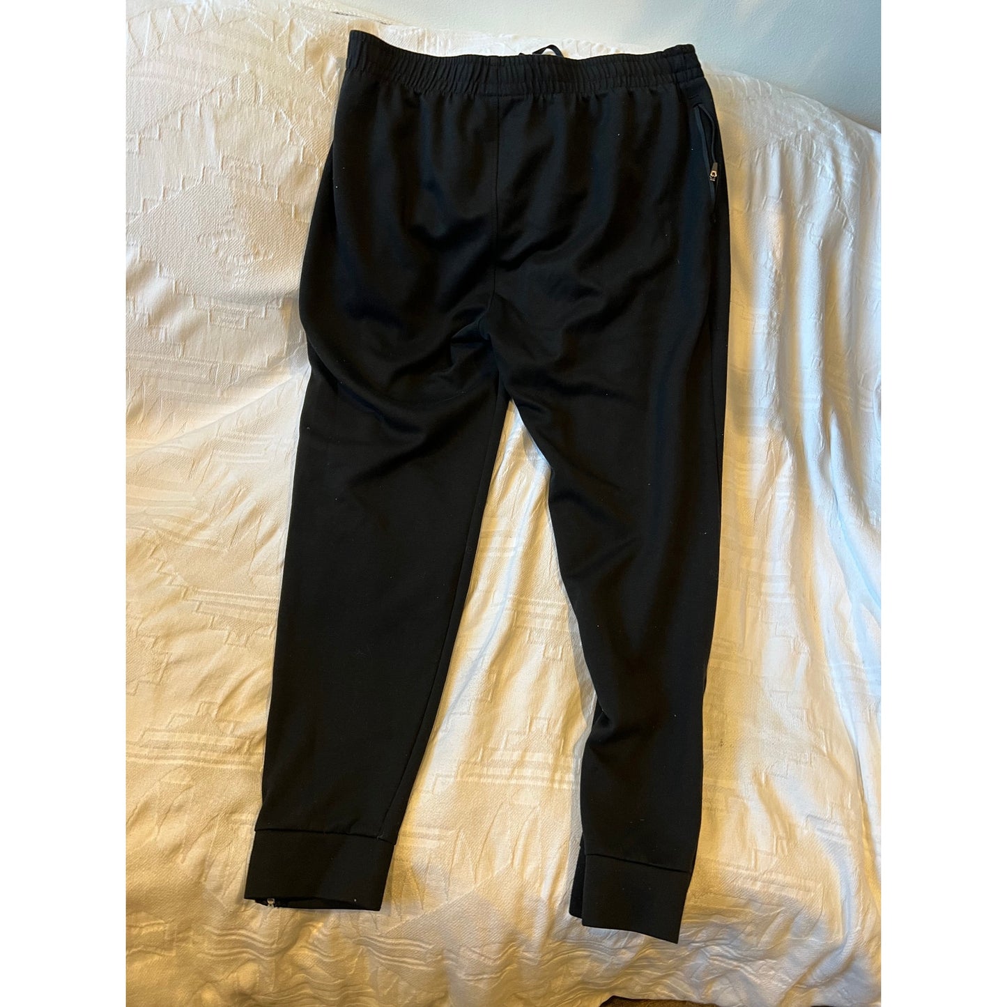 Champion Black Cuffed Thin Loungepants Mens XL