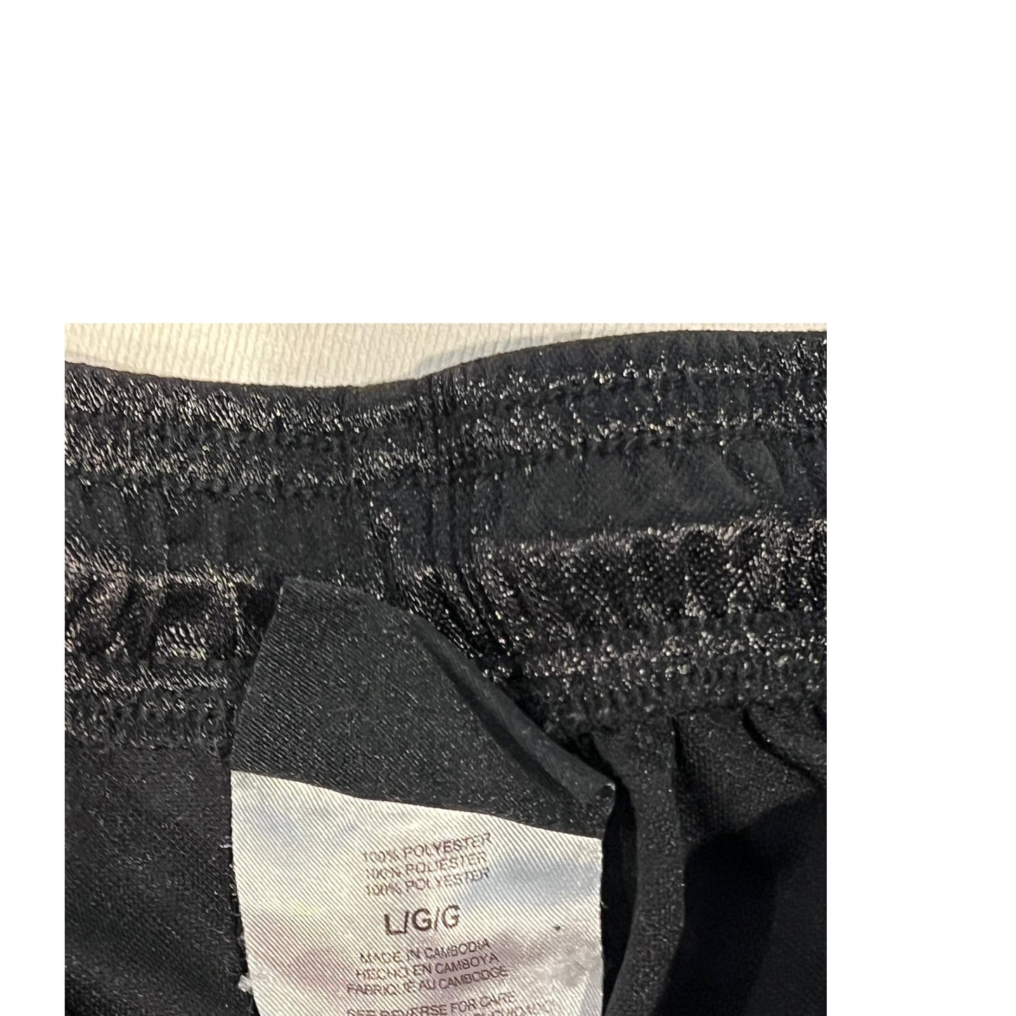 AND 1 Black Red Athletic Shorts Mens Med