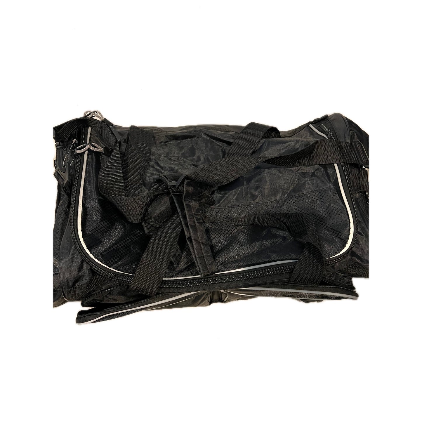 Protege 22"x15"12" Black Travel Duffel Bag