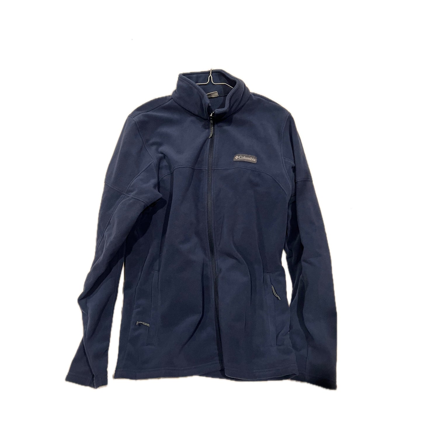 Polaire Columbia bleue à fermeture éclair intégrale pour homme, taille M