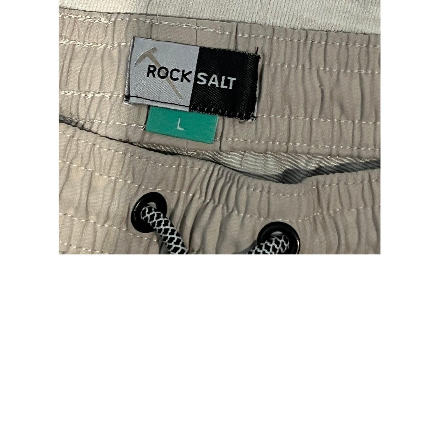 Rock Salt Creme Sweat shorts Mens Large