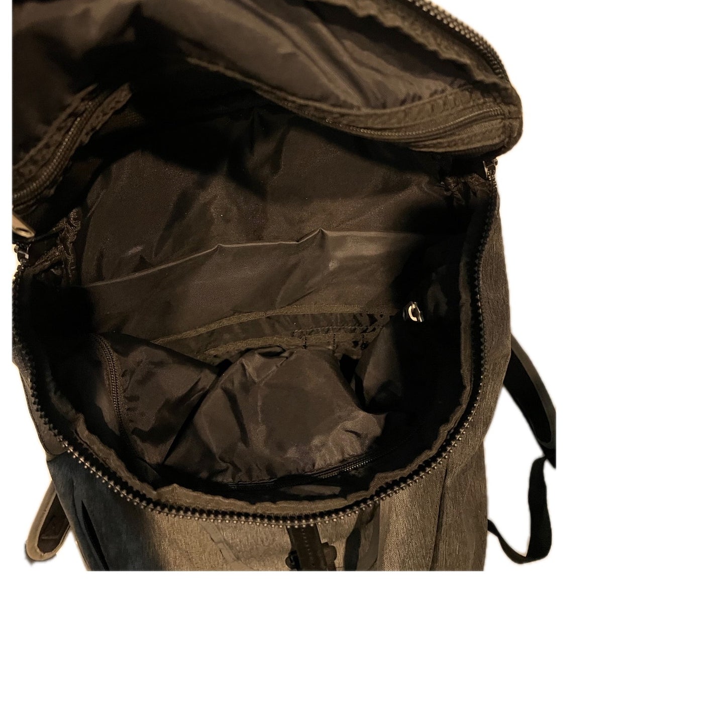 Nike Top Loading Air Jordan Gray Black  Basketball Backpack