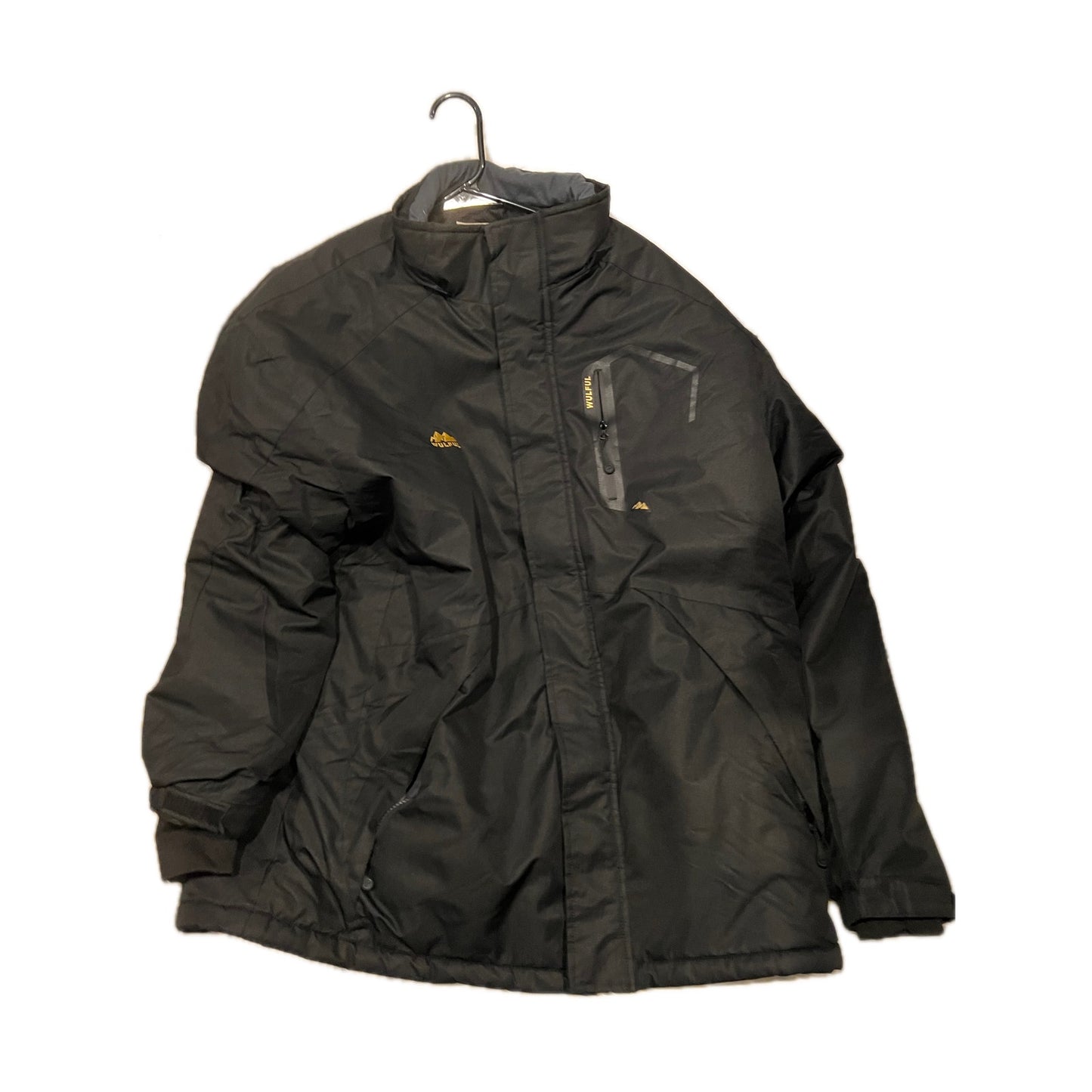 Chaqueta con capucha WulFul Snow Ski Puffer para hombre talla XL