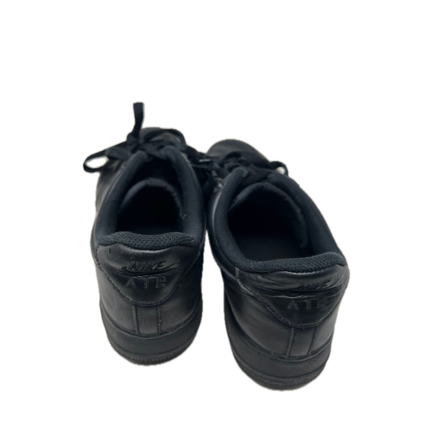 Nike Air Force 1 Low Top Black Sneakers Mens 10