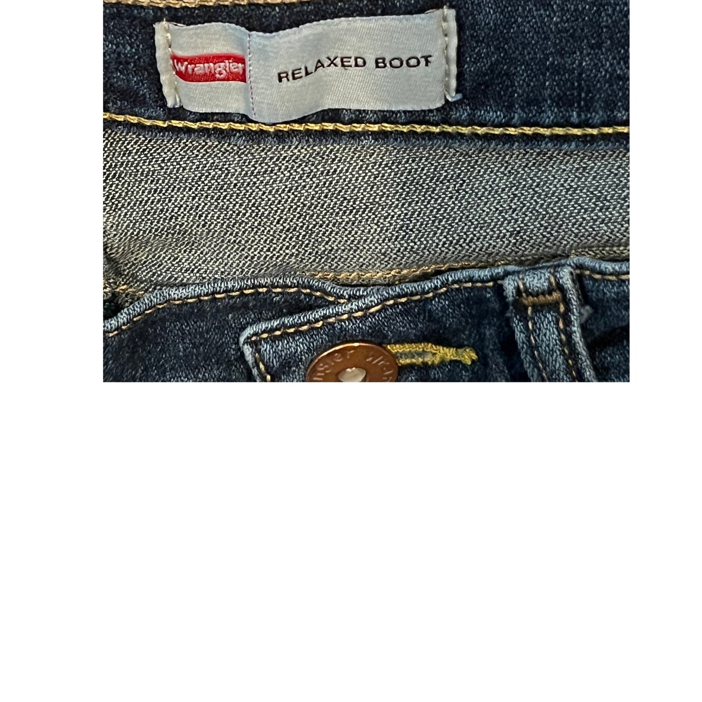 Wrangler Relaxed Boot Blue Jeans Mens 32x29
