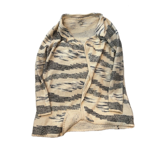 Lucky Brand Beige Gray Knitted Shawl Womans Med