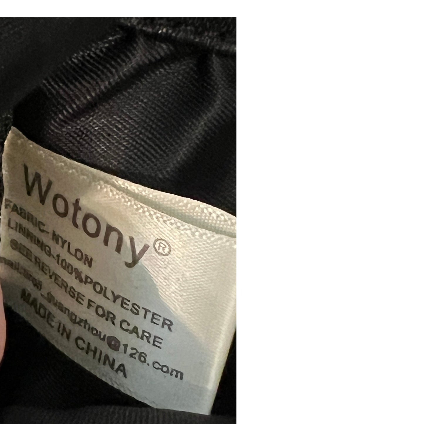 Wotony Tactical Backpack Black 25L