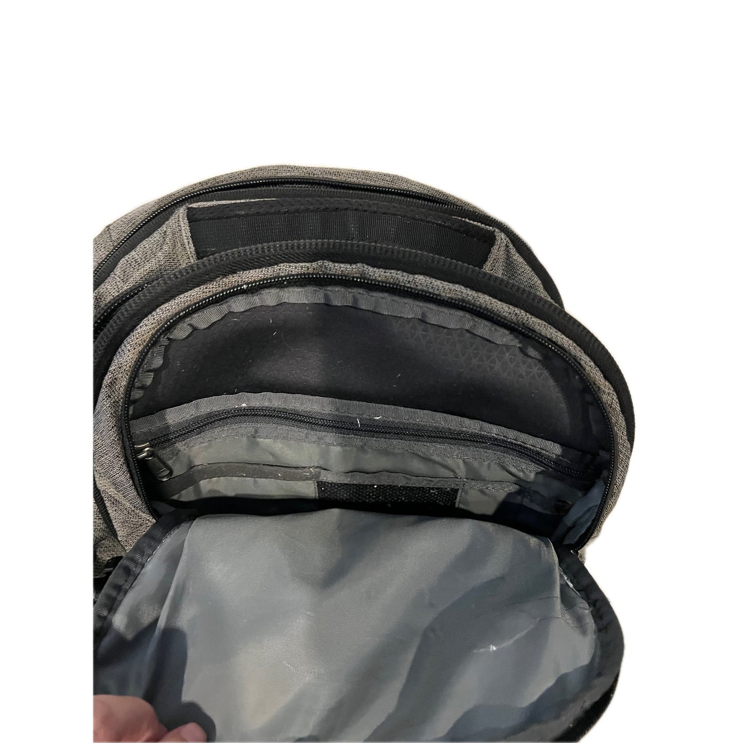 The North Face Borealis Gray Black Backpack