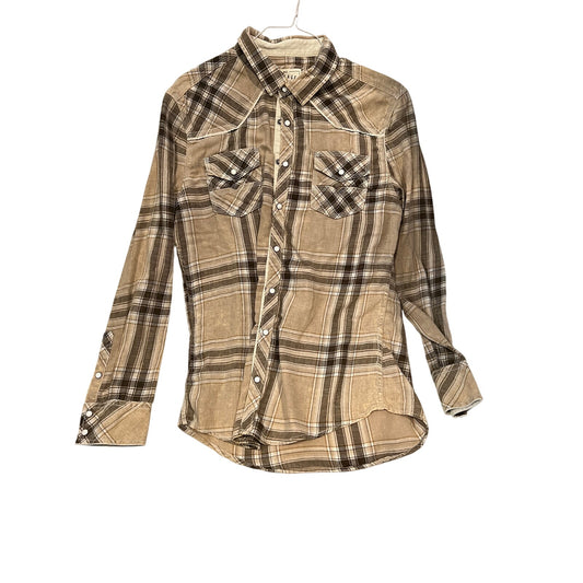 BKE Vintage Tailored Fit Long Slve Button Down Shirt Mens XL