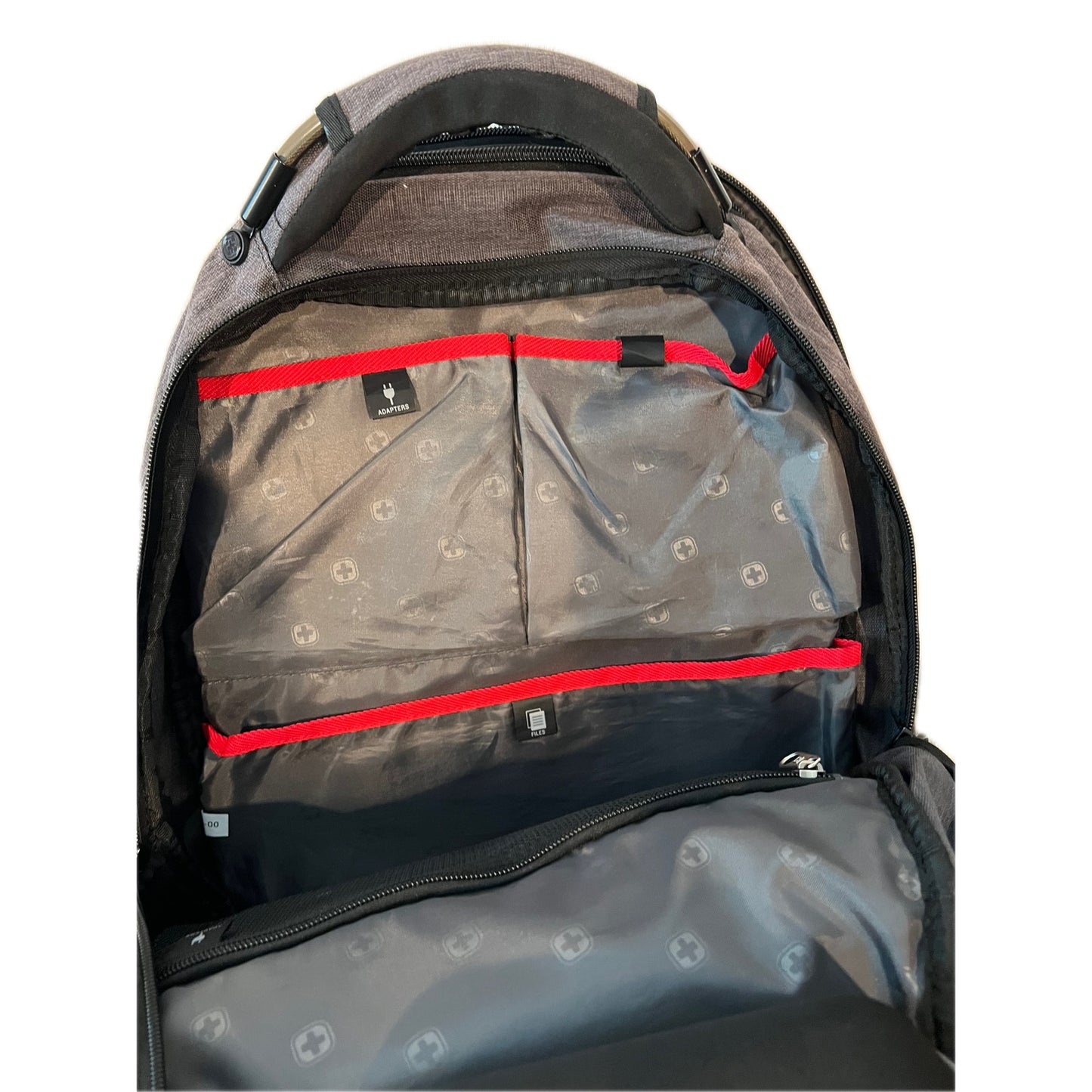 Swiss Gear 3760 Laptop Backpack Black Red