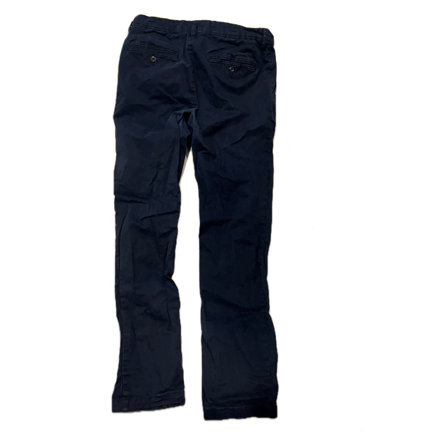 Aeropostale Navy Blue Slim Straight Chino Pants Mens 30x32