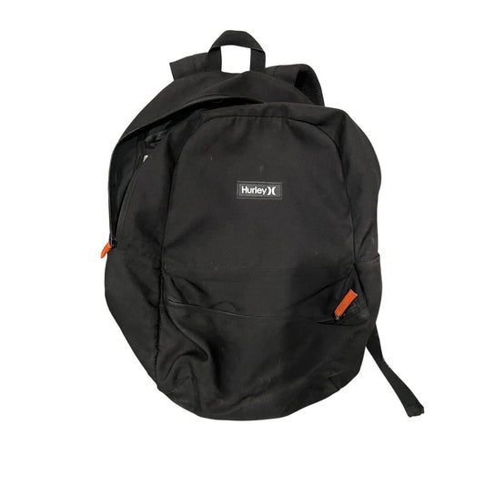 Hurley Black Skater Backpack