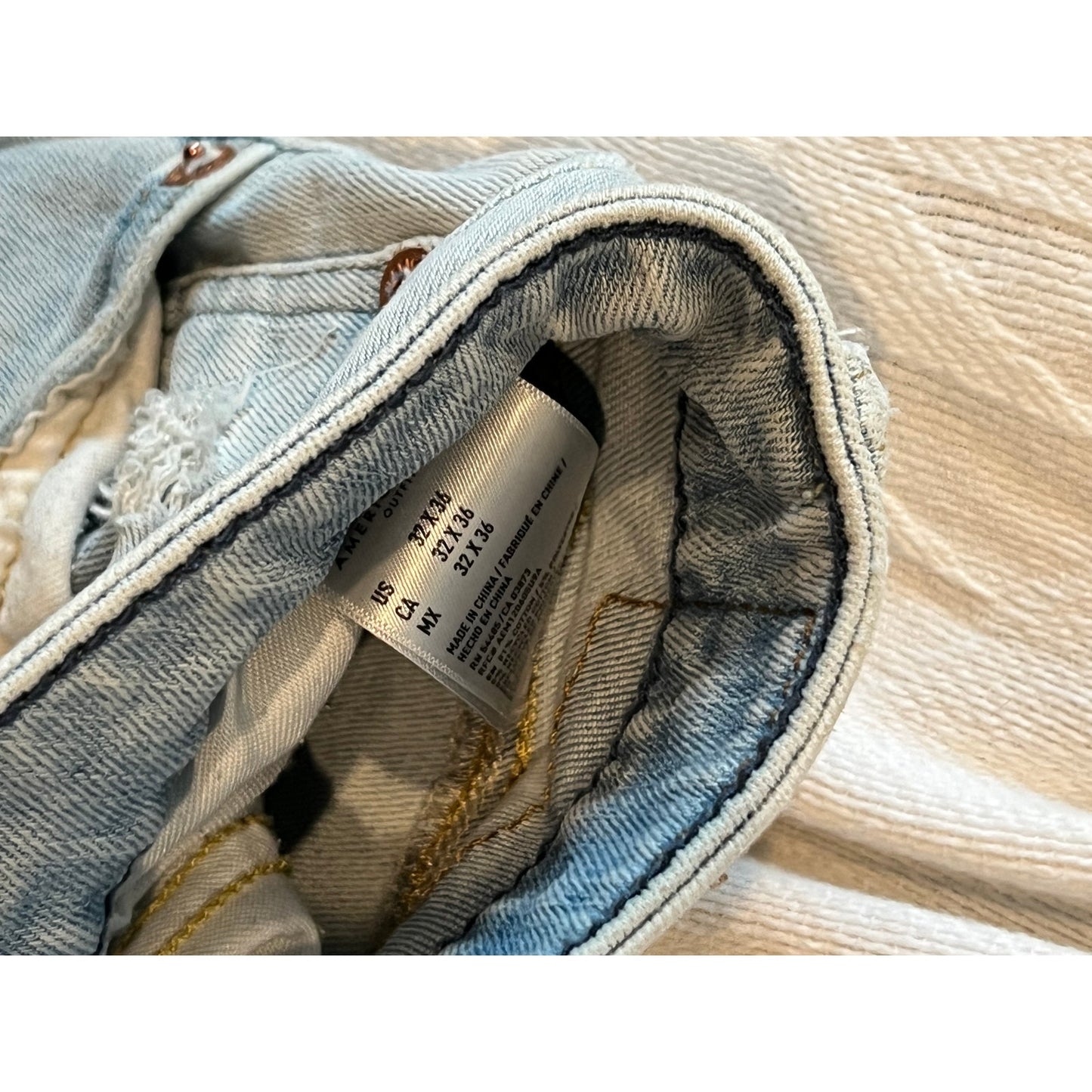 American Eagle Athletic Skinny Fit Jeans Mens 32x36