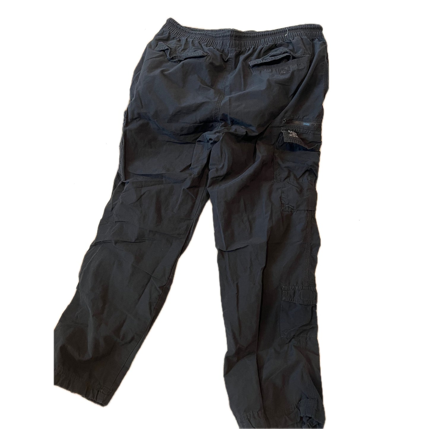 Aeropostale Active Utility Black Thin Pants Mens L