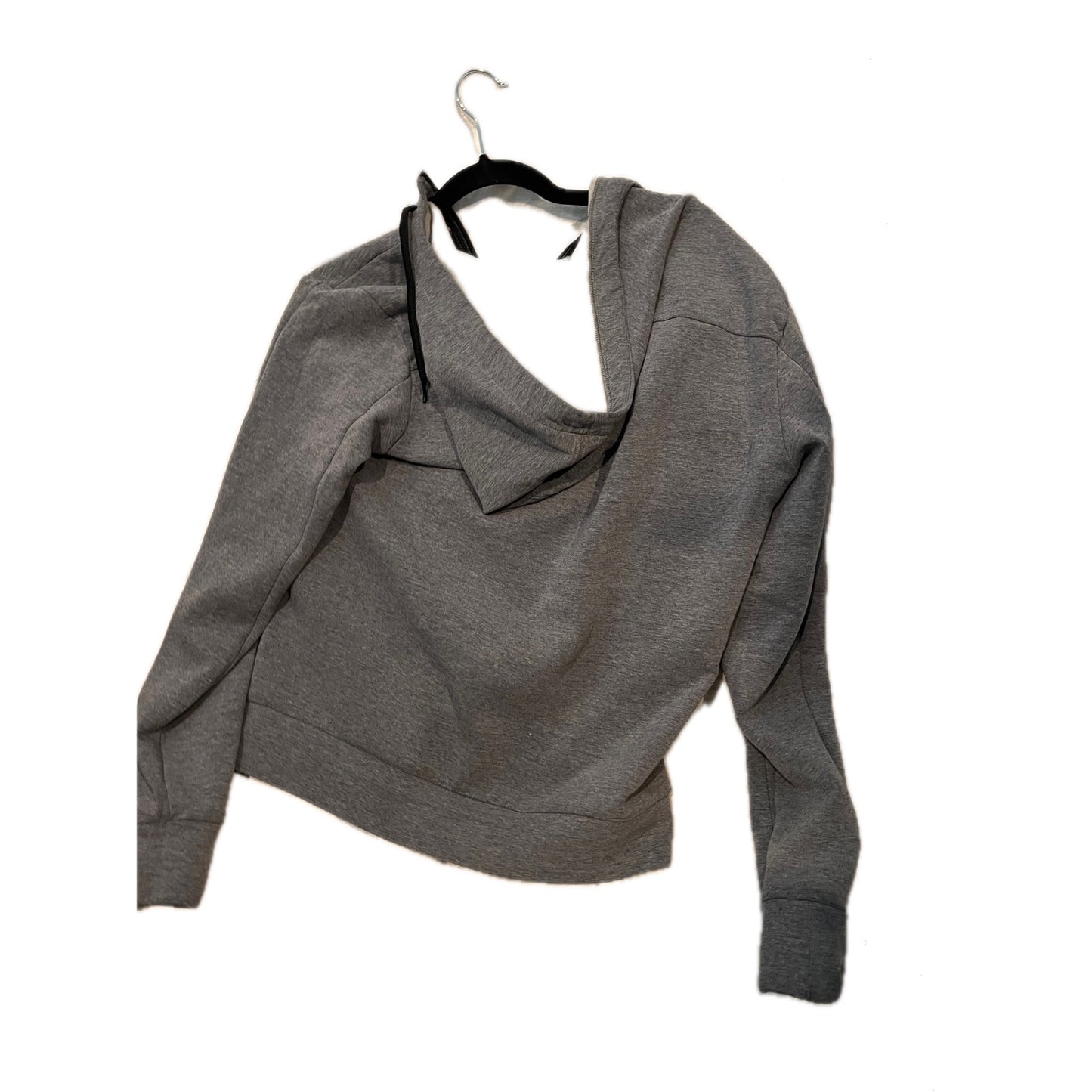 GapFit Performance Gray Full Zip Sweat Suit Flare (Small)