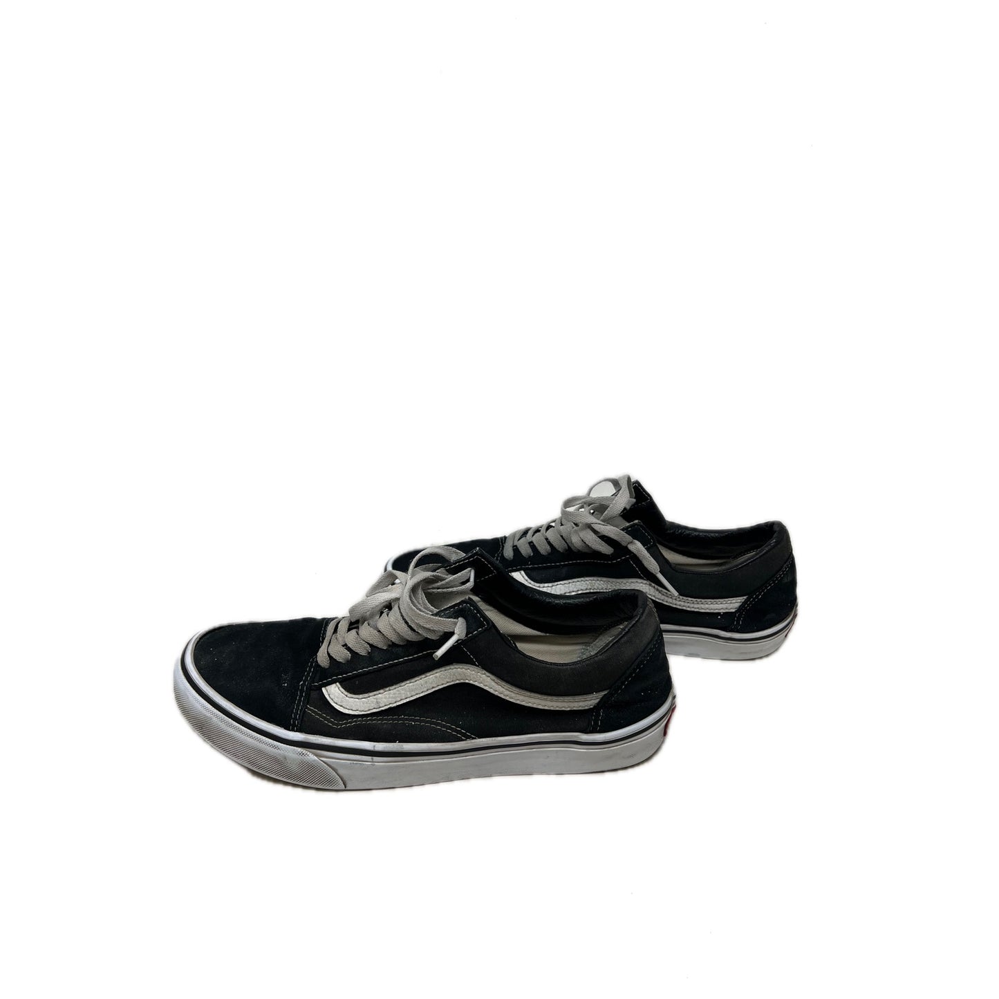Vans Low Top Black Skate Shoes Mens 10