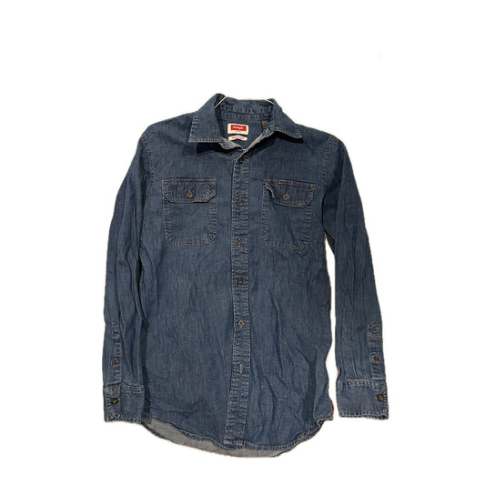 Wrangler Blue Jean Shirt Mens S (34-36)