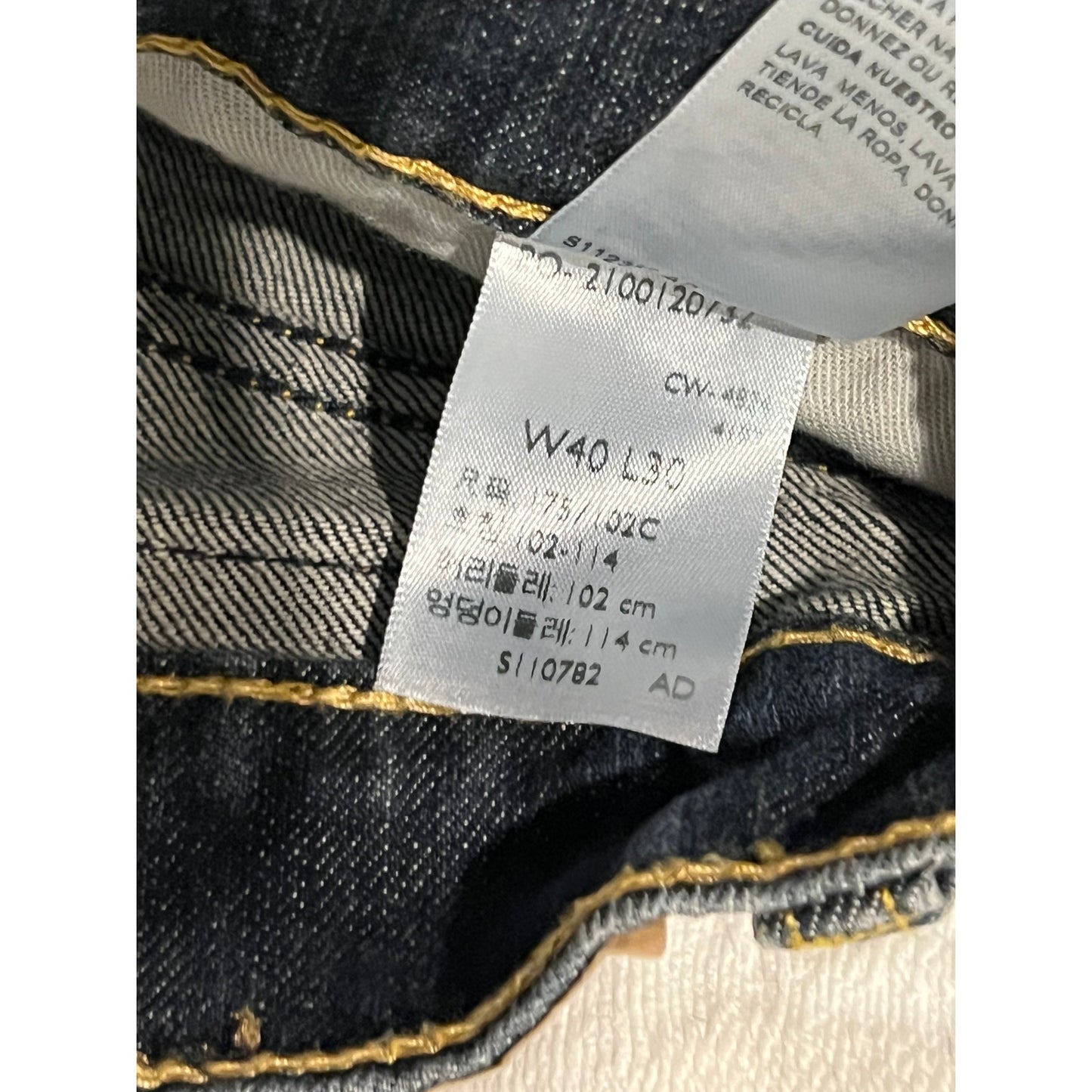 Levi's Signature Gold Jeans de corte relajado y pernera recta 40x30