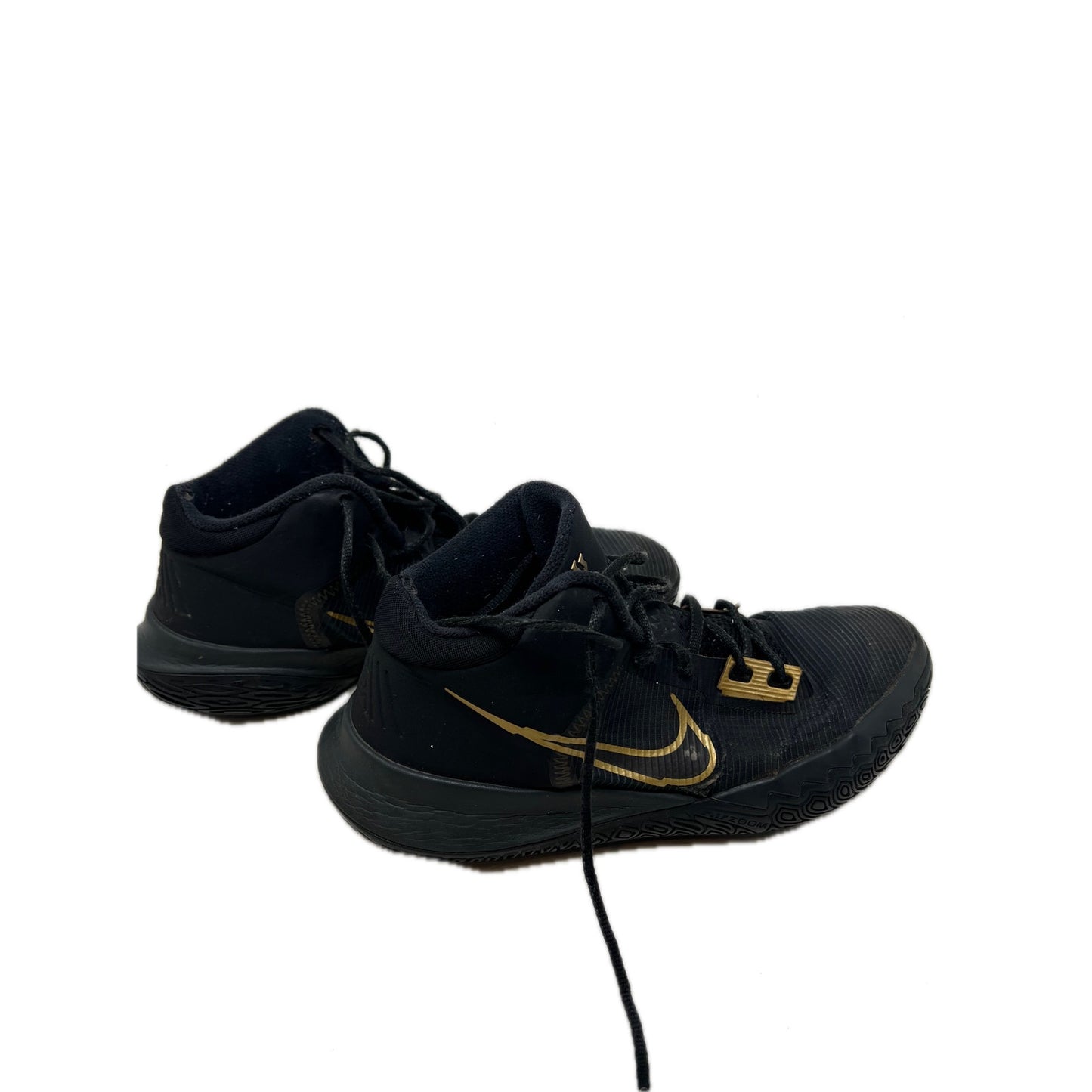 Nike Kyrie Flytrap 4 Black Metallic Gold Mens 10