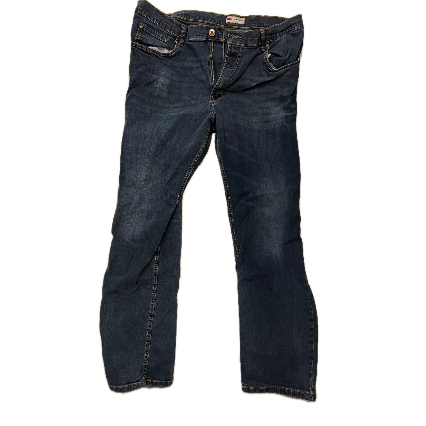 Wrangler Slim Straight Jeans Mens 40x32