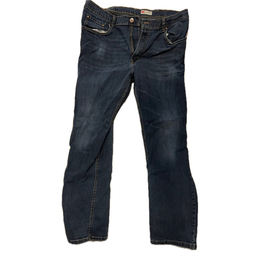 Wrangler Slim Straight Jeans Mens 40x32