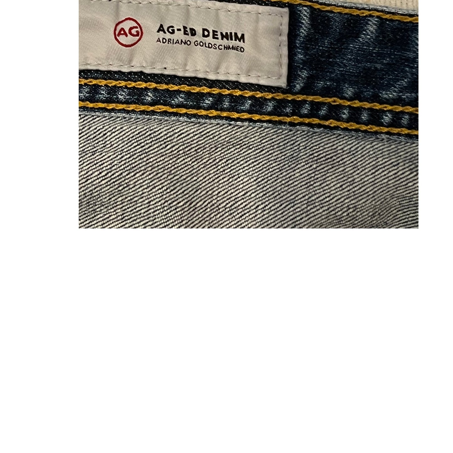 Adriano Goldschmied ag-ed lochness Jeans Mens 32x32