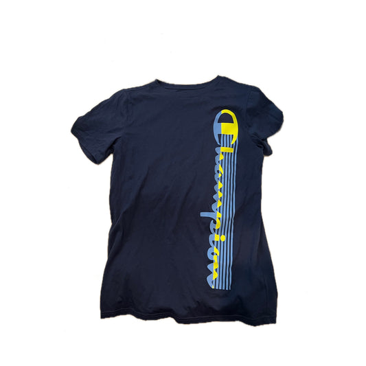 T-shirt Champion bleu marine pour enfant 18-20