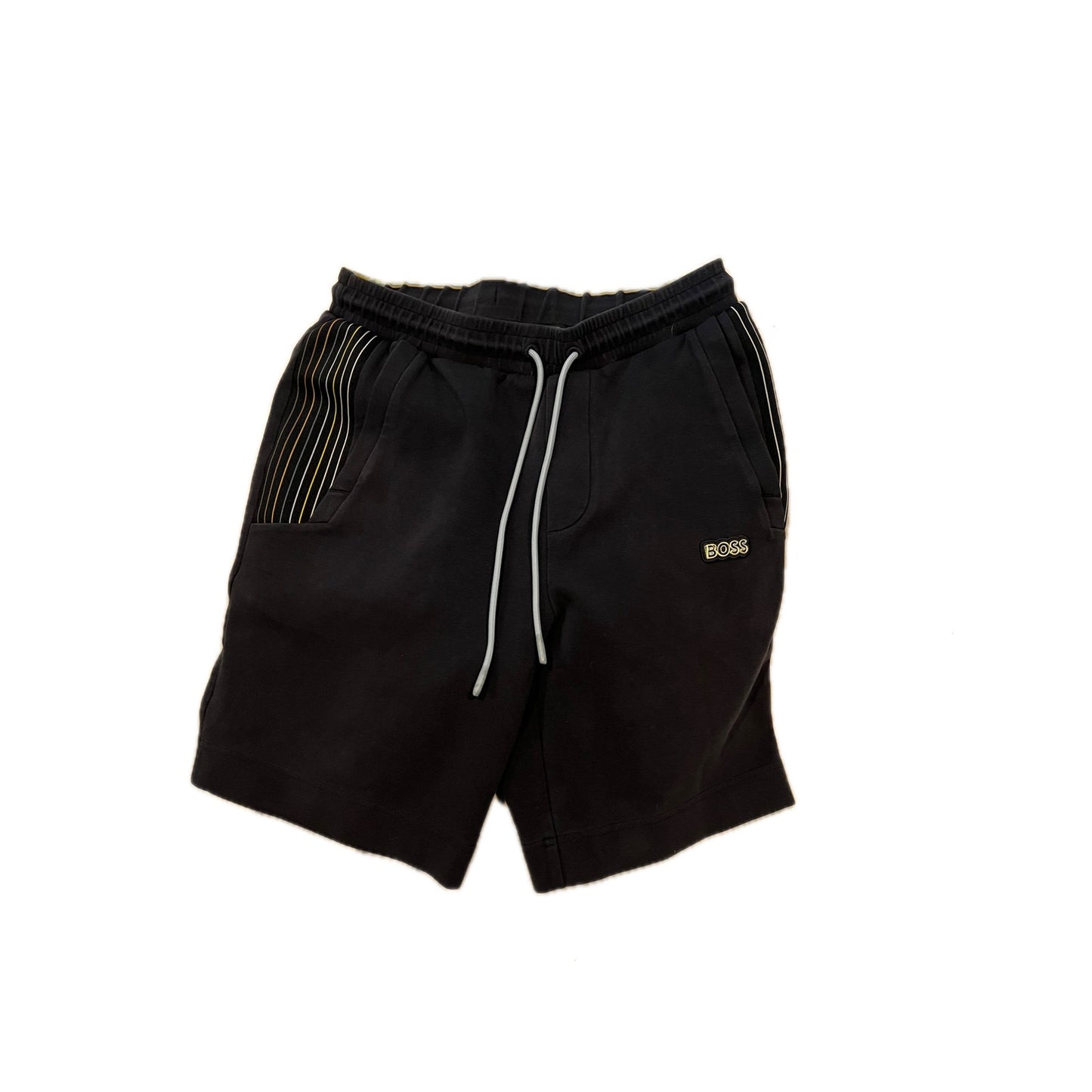 Short de sport noir Hugo Boss pour homme taille S