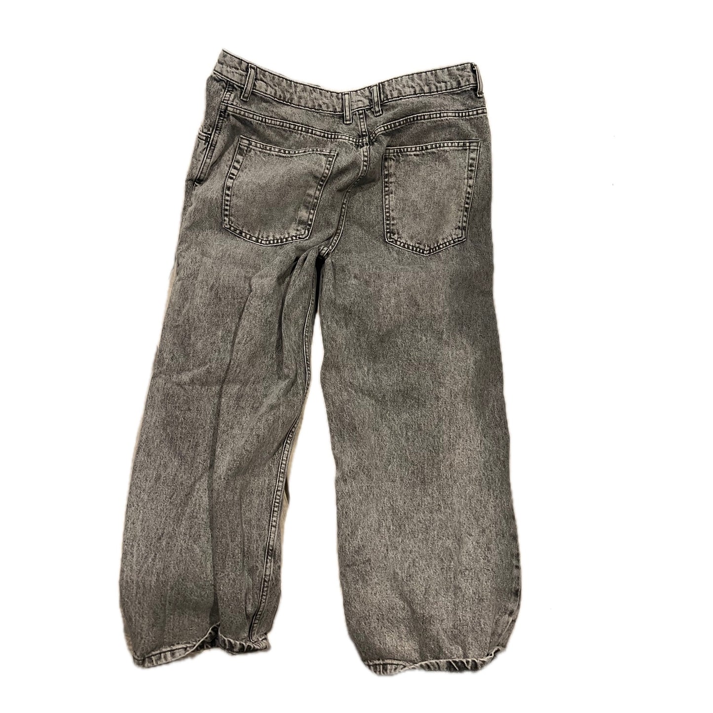 Primark Baggy Fit Gray Black Jeans 34x30