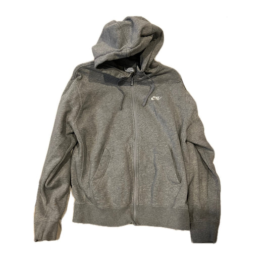 Nike Gray Zip Up Hoodie Mens M