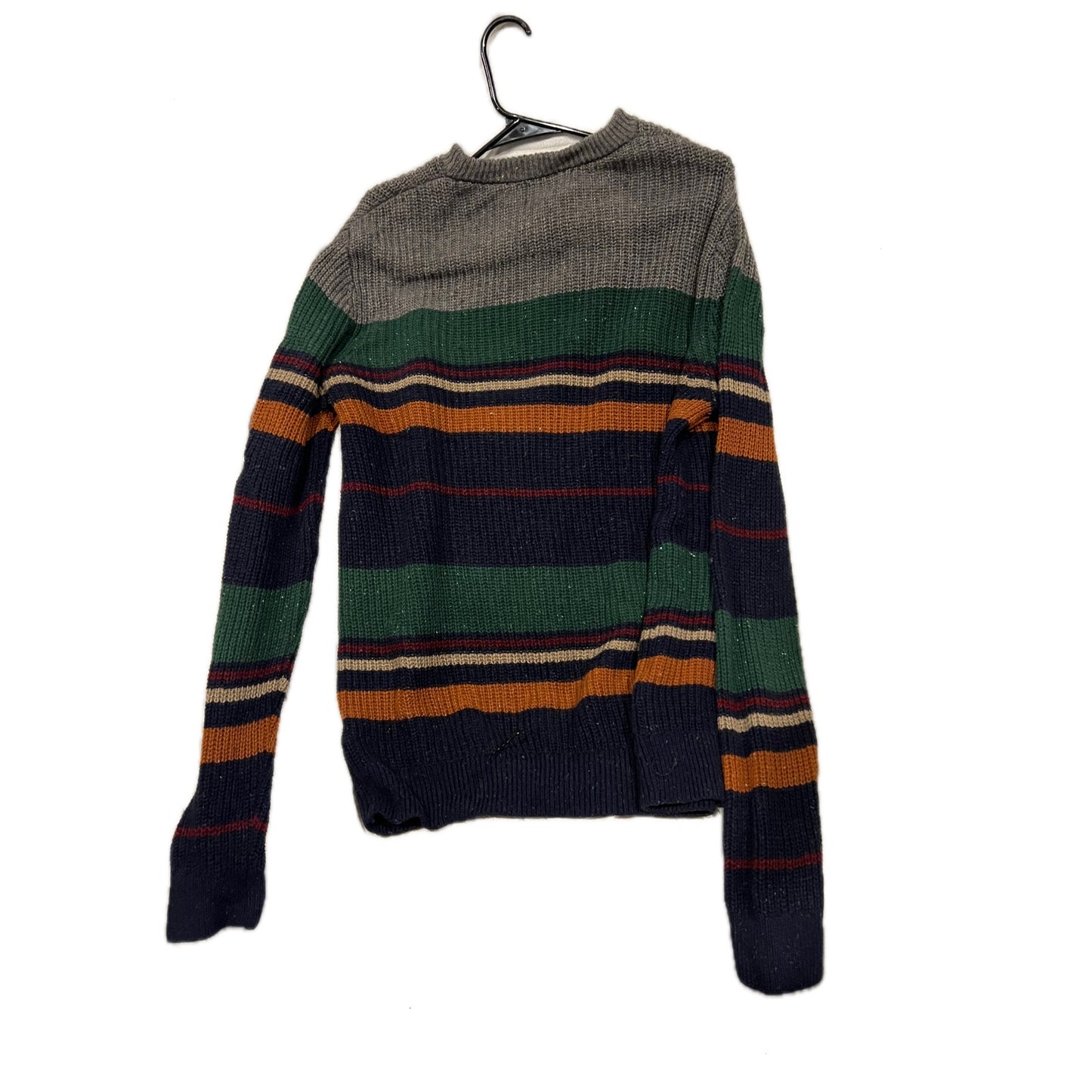 Old Navy Striped Multi Color Knit Sweater Mens Med