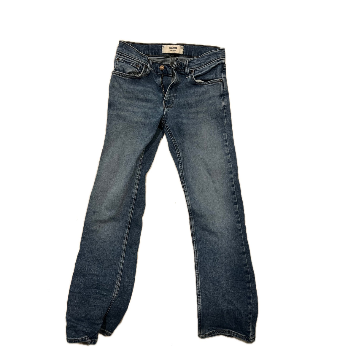 Hollister Slim Straight Blue Jeans Mens 28x30