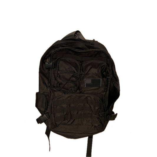 Runs Deep Green Camo Tactical Backpack