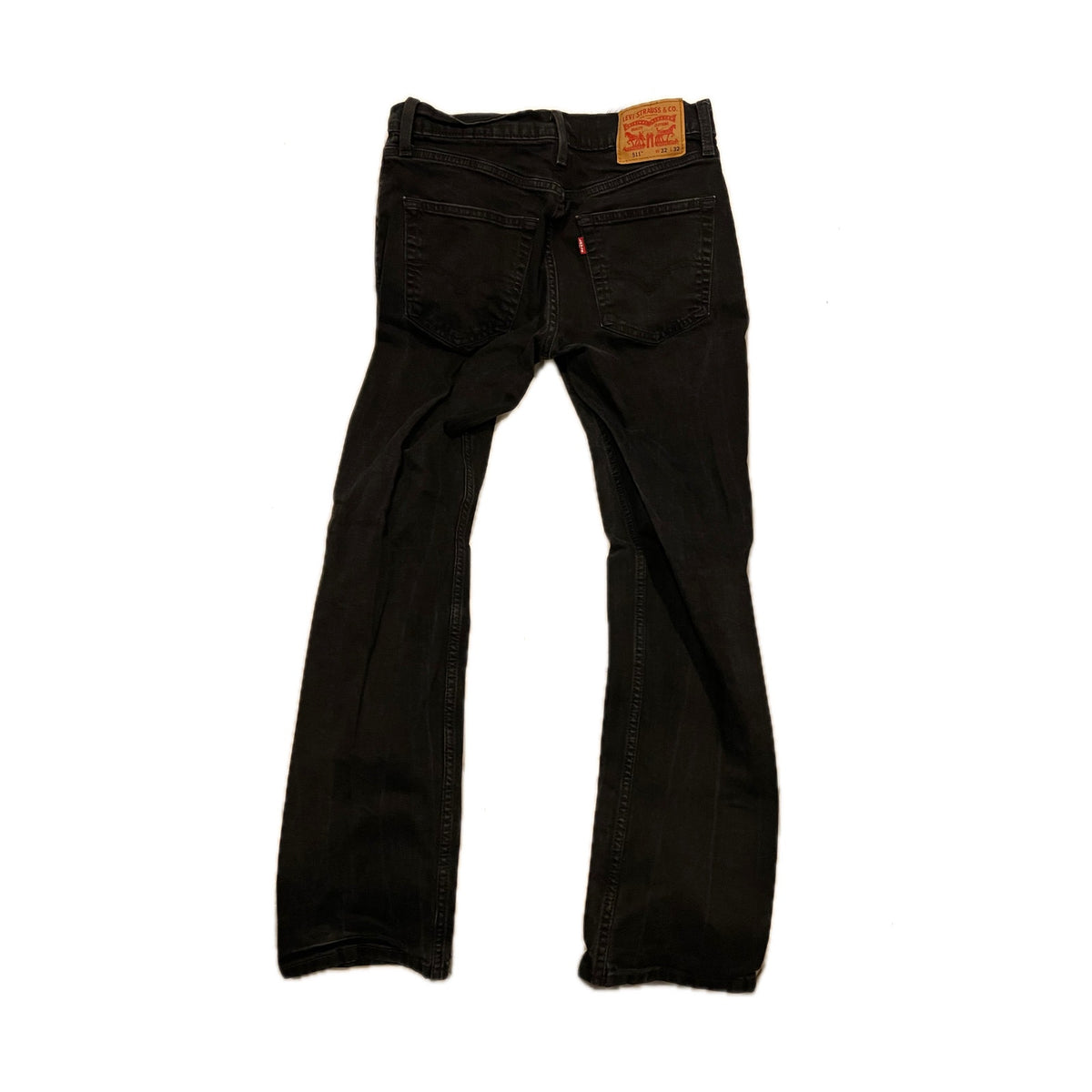 Levi's 511 Black Pants Slim Fit Mens 32x32
