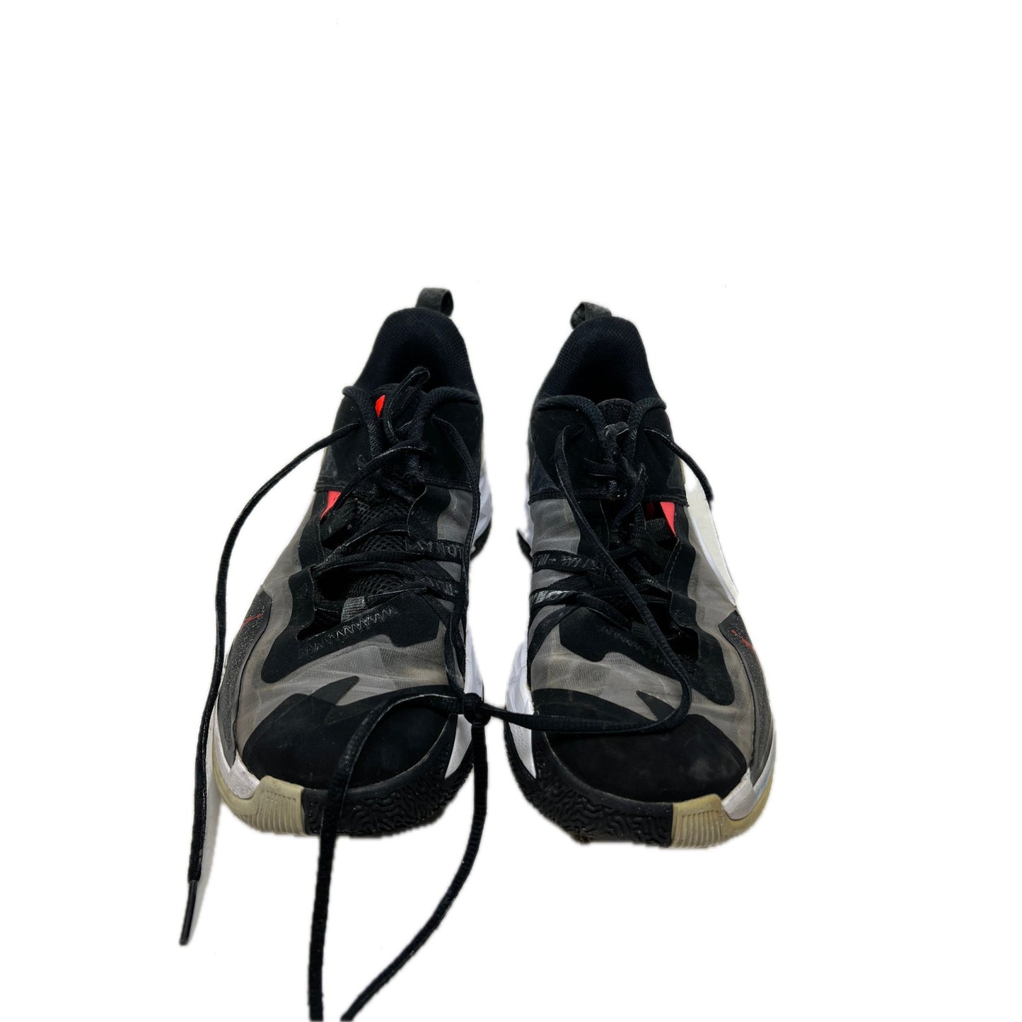 Nike Jordan One Take 3 Negro Blanco Rojo Brillante Hombre 8.5