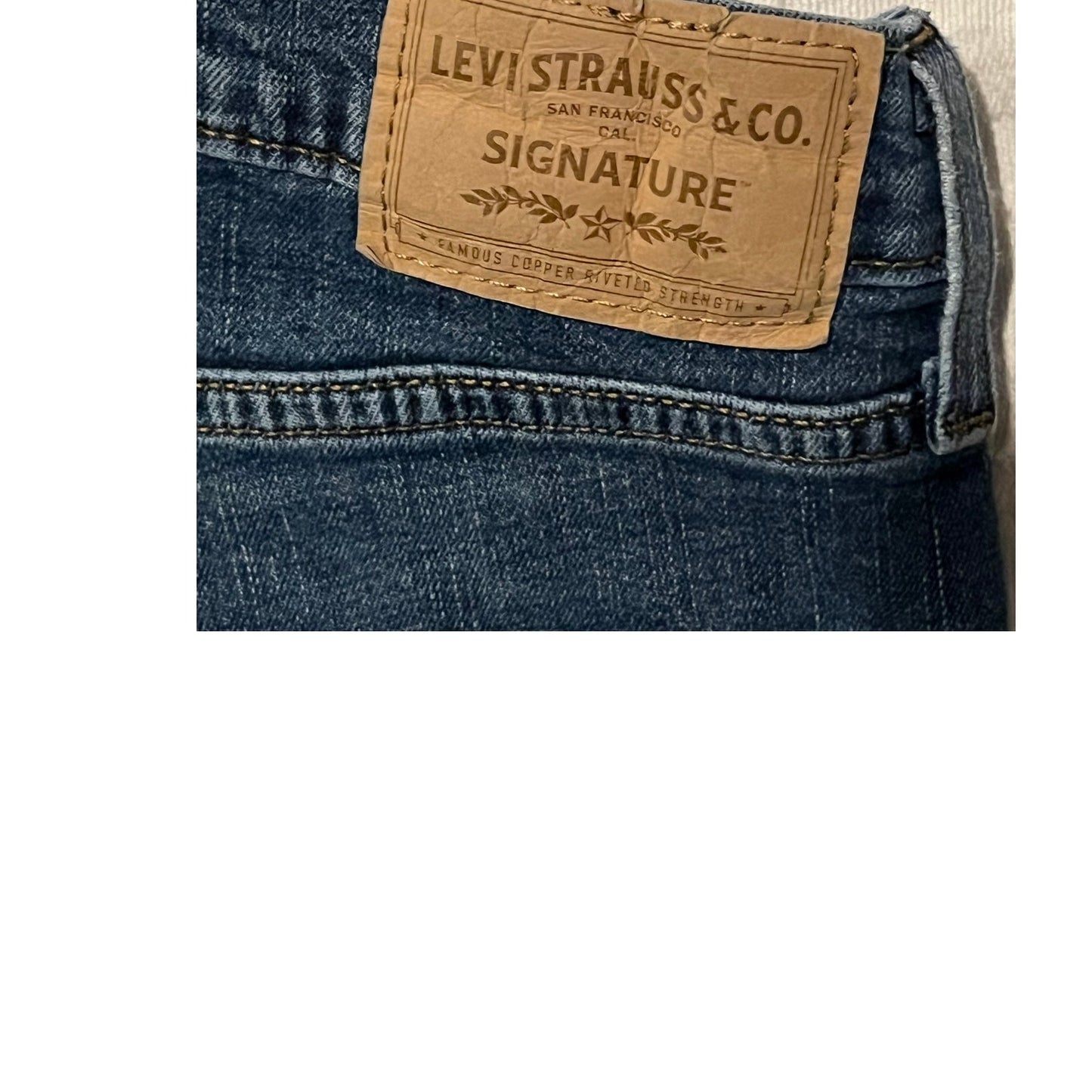 Levi's Signature pierna recta para hombre 30x30