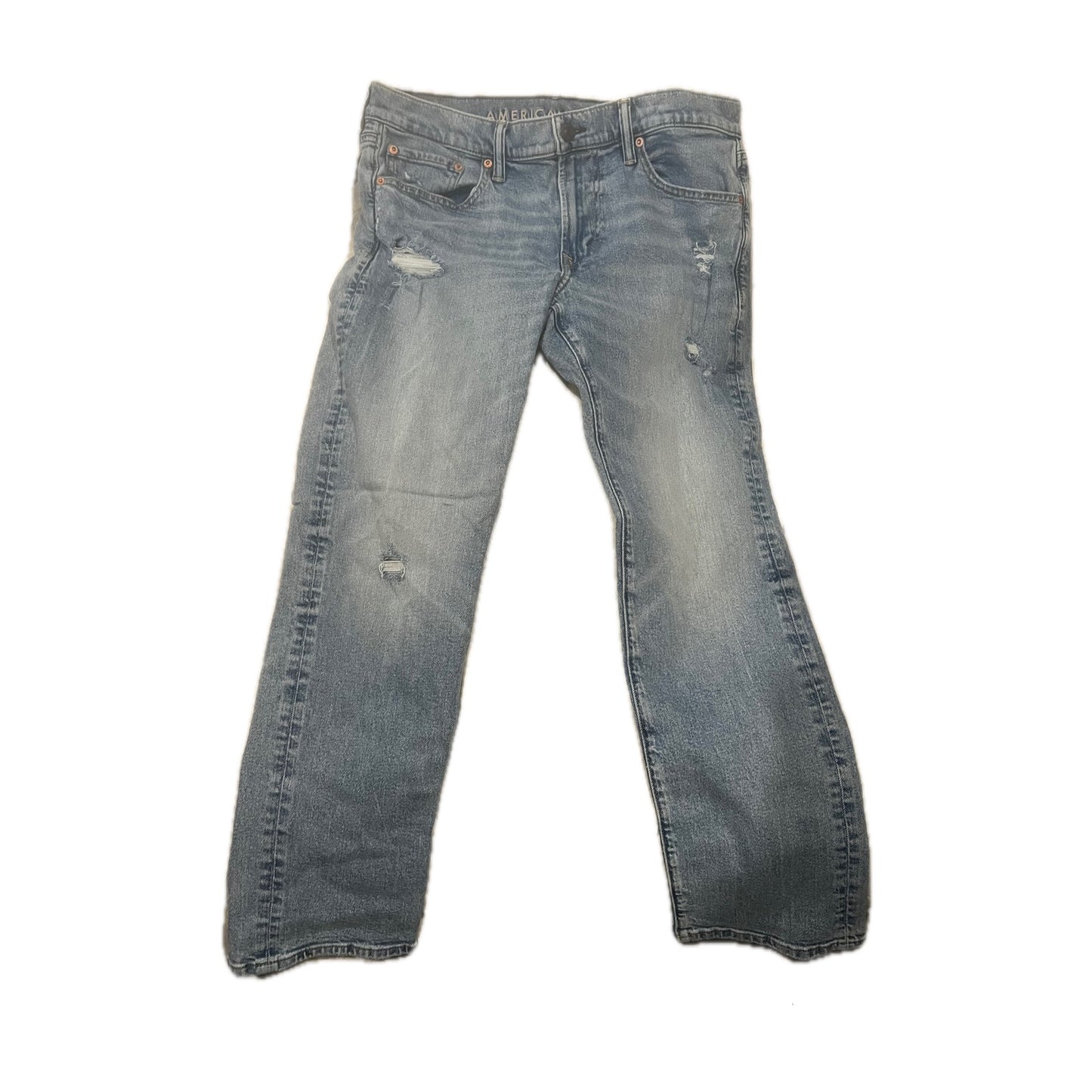 Jean coupe droite ajustée American Eagle homme 32x30
