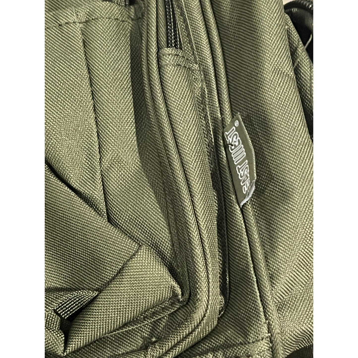 East West Heavy Canvas Green Duffel 18"x12"x12"