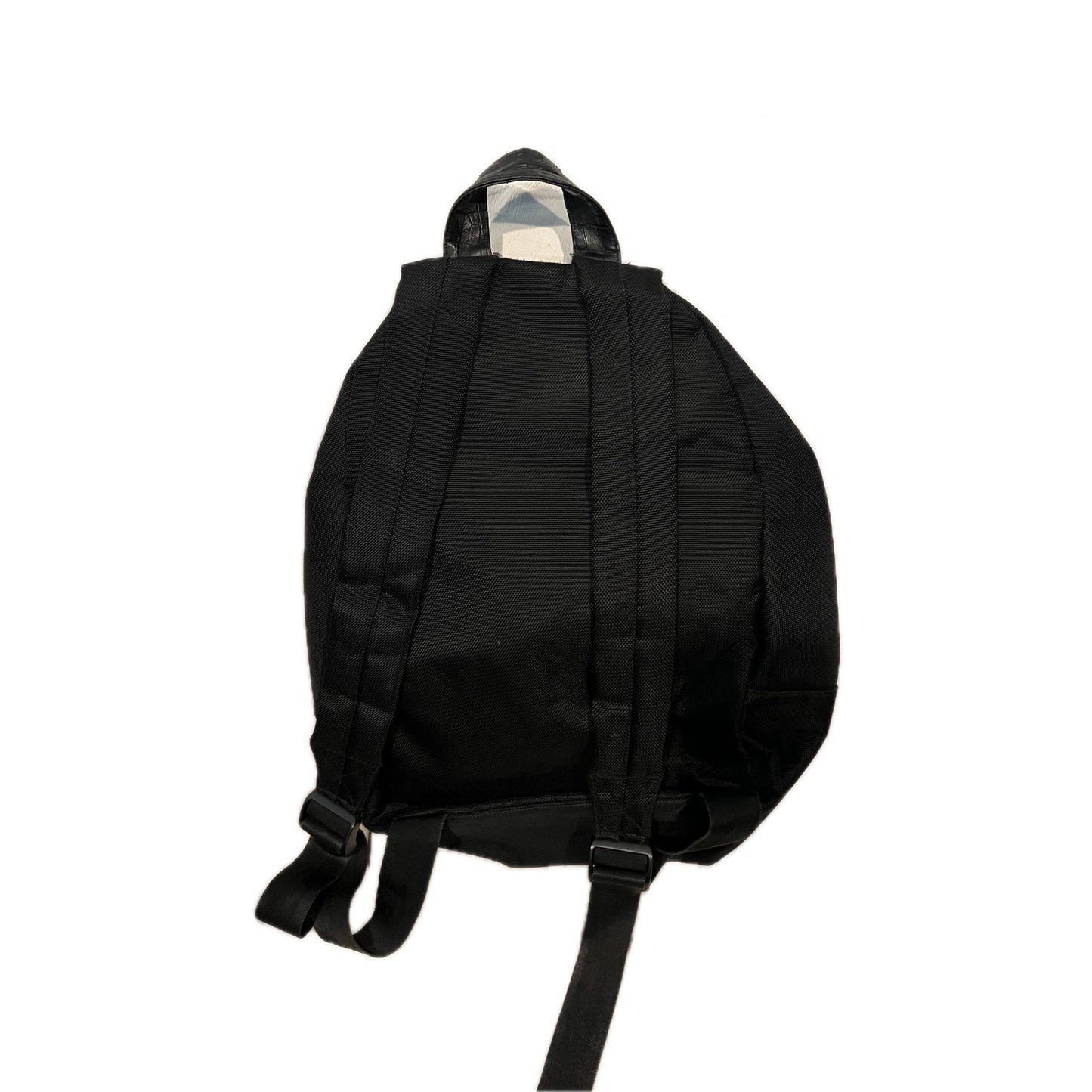 Jimmy Choo Parfums Backpack Hand Bag Black crocodile faux leather trim