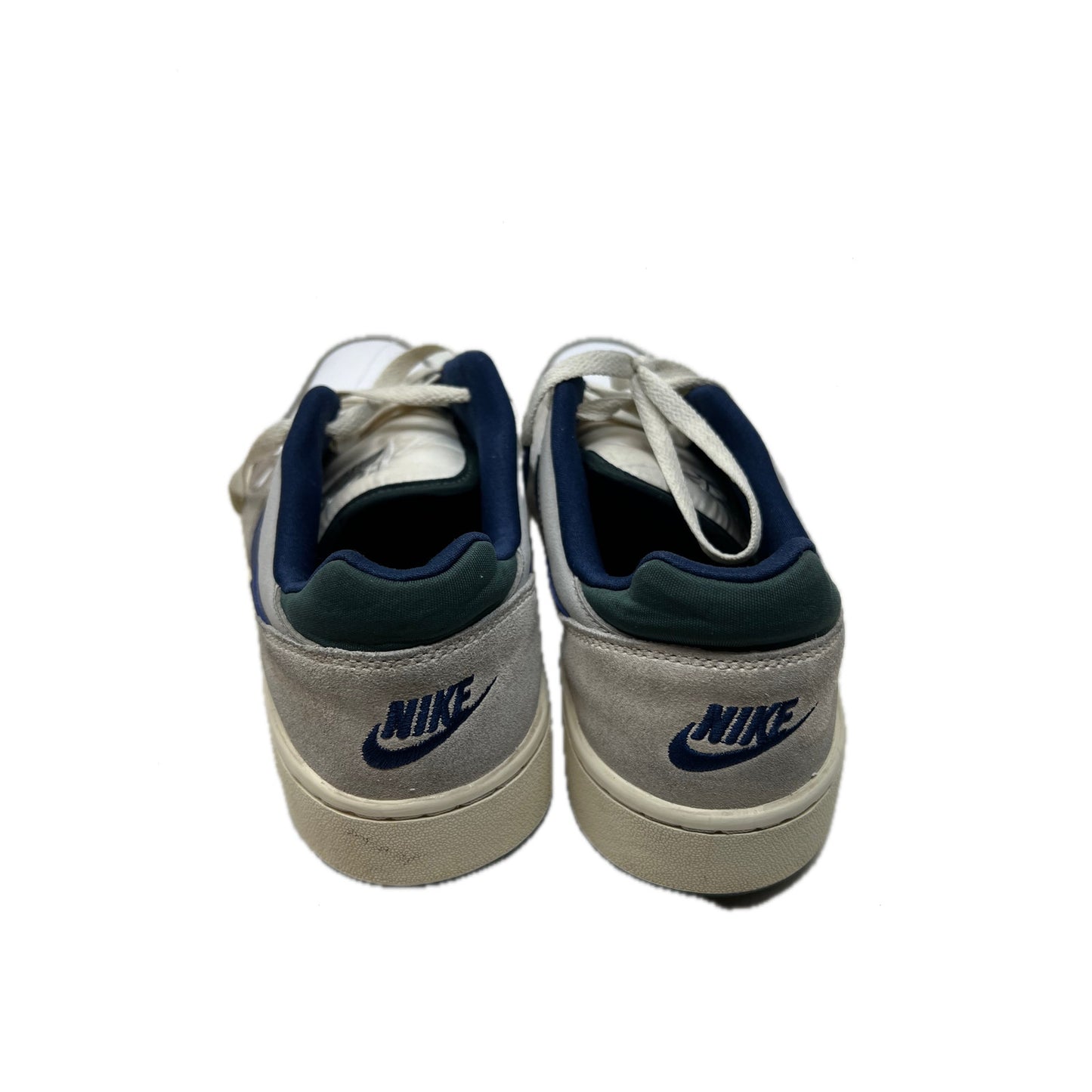 Nike Full Force Low Blanco Azul Marino Verde Hombre 7.5