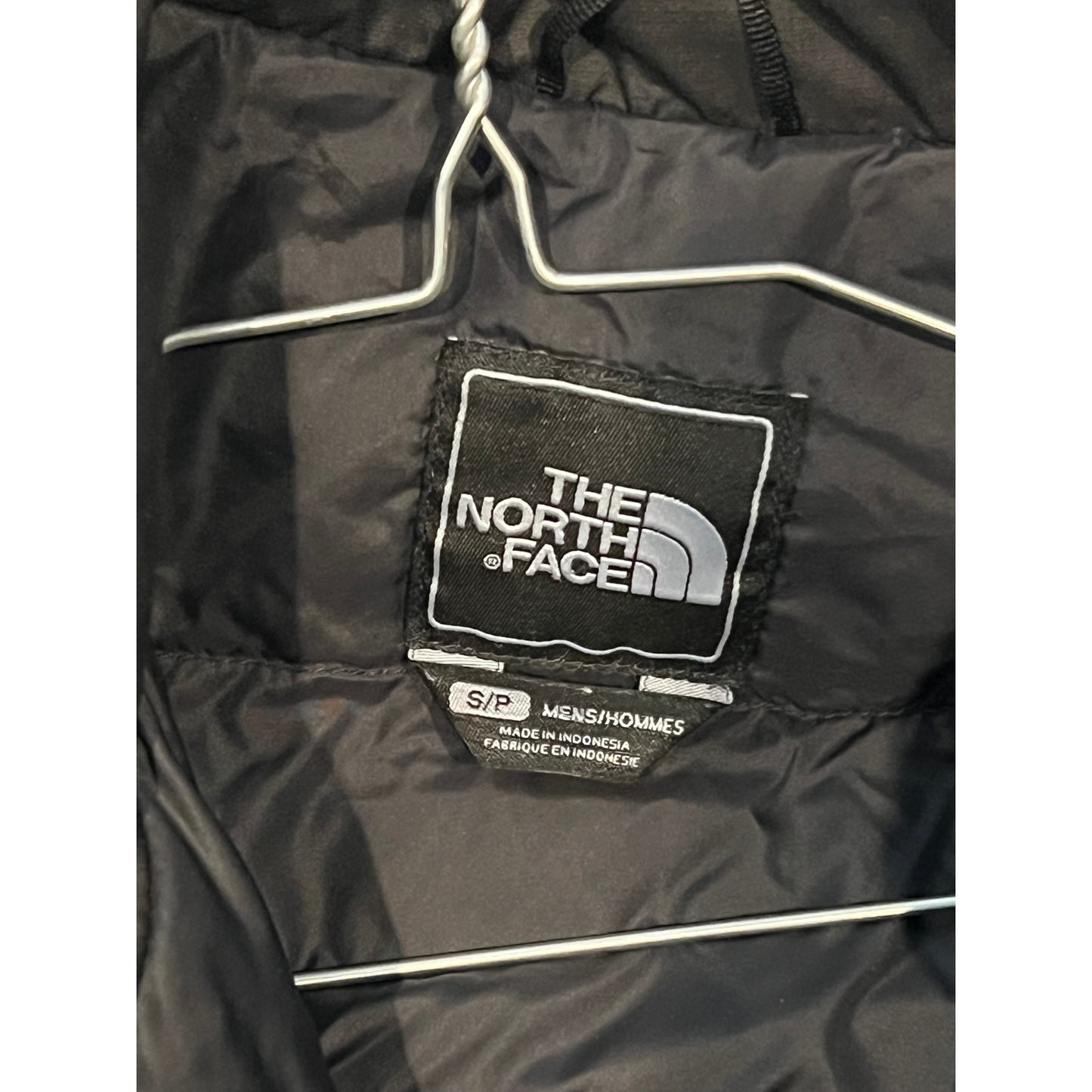 Chaqueta de plumas The North Face negra 550 para hombre, talla S