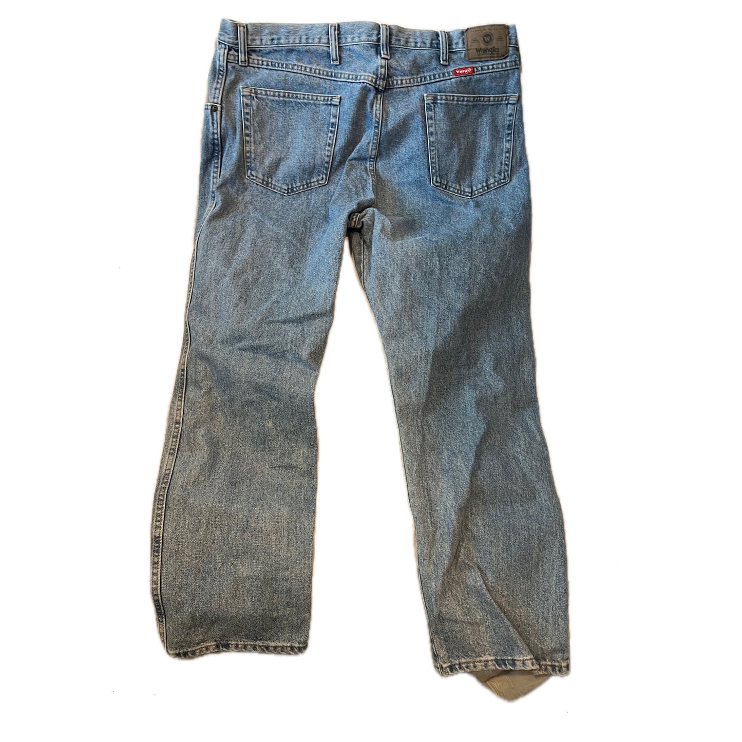 Wrangler Classic Straight Blue Jeans Mens 40x30